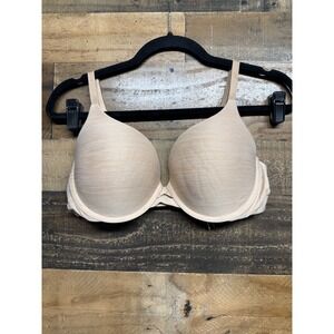 Victoria's Secret Perfect Shape Bra 36D Beige Marl Full Coverage Underwire 36D